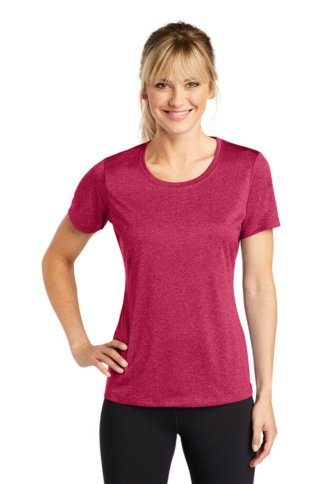 Sport-Tek Women's   Heather Contender   Scoop Neck Tee