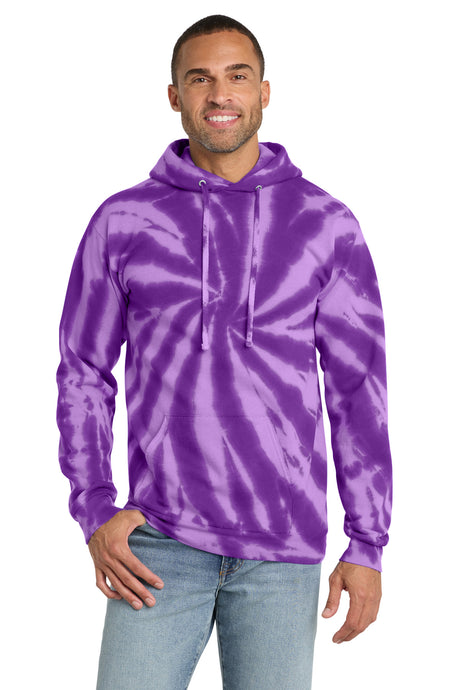 Port & Co Men's   Tie-Dye Pullover Hooded Sweatshirt