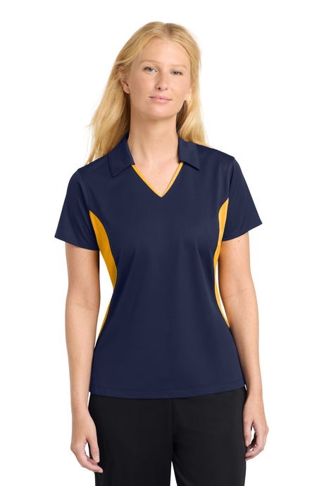 Sport-Tek Women's   Side Blocked Micropique Sport-Wick   Polo