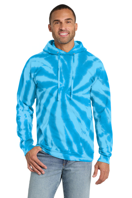 Port & Co Men's   Tie-Dye Pullover Hooded Sweatshirt
