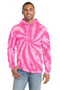 Port & Co Men's   Tie-Dye Pullover Hooded Sweatshirt