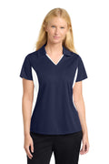 Sport-Tek Women's   Side Blocked Micropique Sport-Wick   Polo