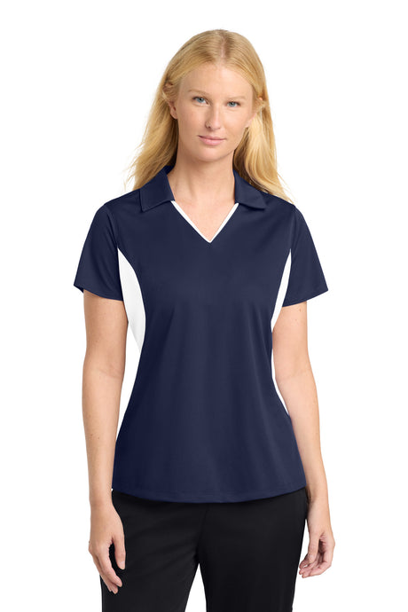 Sport-Tek Women's   Side Blocked Micropique Sport-Wick   Polo
