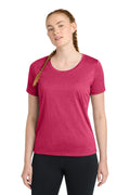 Sport-Tek Women's   Heather Contender   Scoop Neck Tee