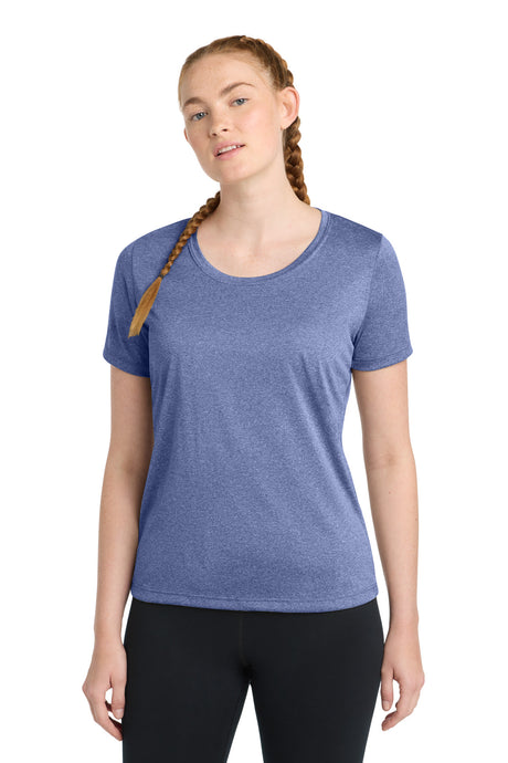Sport-Tek Women's   Heather Contender   Scoop Neck Tee