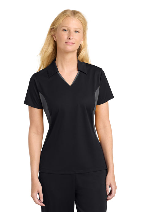 Sport-Tek Women's   Side Blocked Micropique Sport-Wick   Polo
