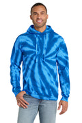 Port & Co Men's   Tie-Dye Pullover Hooded Sweatshirt