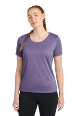 Sport-Tek Women's   Heather Contender   Scoop Neck Tee