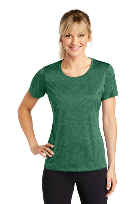 Sport-Tek Women's   Heather Contender   Scoop Neck Tee
