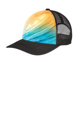 Port Authority     Photo Real Snapback Trucker Cap C950