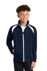Sport-Tek Youth   Tricot Track Jacket