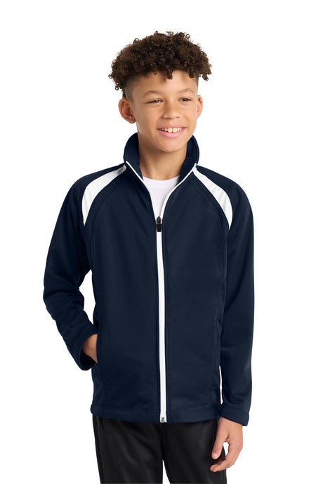 Sport-Tek Youth   Tricot Track Jacket