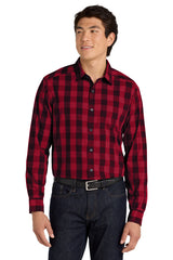 Port Authority Men's    Everyday Plaid Shirt