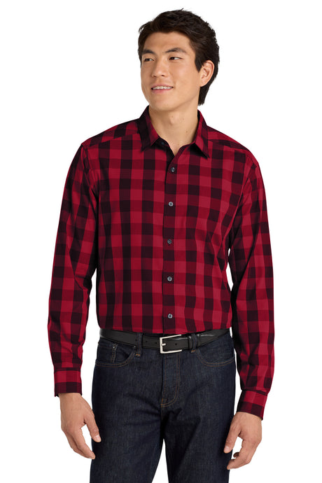 Port Authority Men's    Everyday Plaid Shirt
