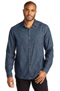 Port Authority Men's   Long Sleeve Perfect Denim Shirt W676