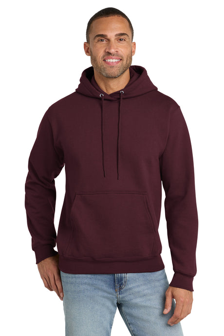 Port & Co Men's   Essential Fleece Pullover Hooded Sweatshirt