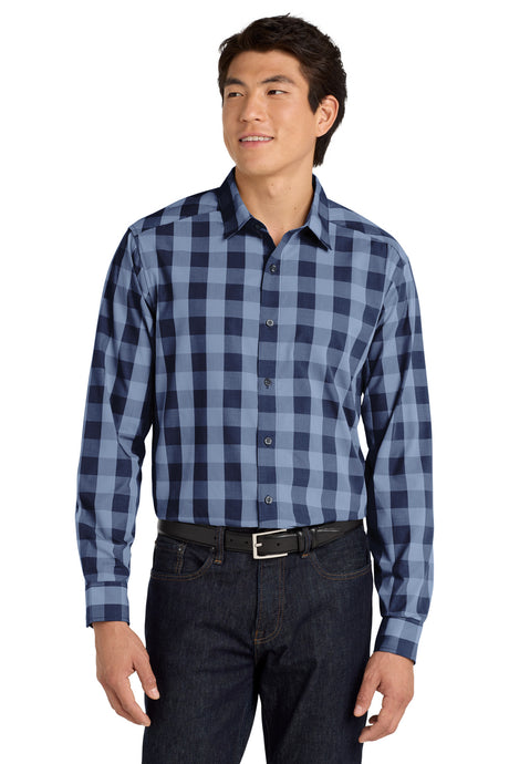 Port Authority Men's    Everyday Plaid Shirt