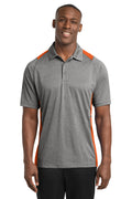 Sport-Tek Men's   Heather Colorblock Contender   Polo