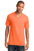 Port & Co Men's   Core Cotton V-Neck Tee-1