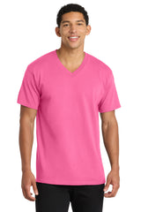 Port & Co Men's   Core Cotton V-Neck Tee