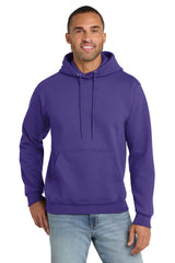 Port & Co Men's   Essential Fleece Pullover Hooded Sweatshirt