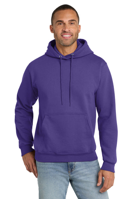 Port & Co Men's   Essential Fleece Pullover Hooded Sweatshirt