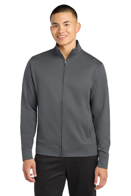 Sport-Tek Men's   Sport-Wick   Fleece Full-Zip Jacket