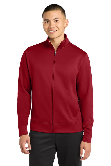 Sport-Tek Men's   Sport-Wick   Fleece Full-Zip Jacket