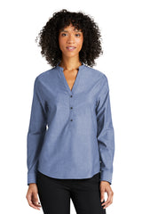 Port Authority Women's   Long Sleeve Chambray Easy Care Shirt LW382