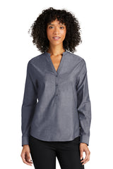 Port Authority Women's   Long Sleeve Chambray Easy Care Shirt LW382