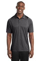 Sport-Tek Men's   Heather Colorblock Contender   Polo