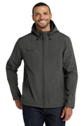 Port Authority Men's   Textured Hooded Soft Shell Jacket