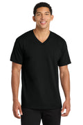Port & Co Men's   Core Cotton V-Neck Tee