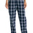 District Women's   Flannel Plaid Pant