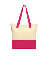 Port Authority    Colorblock Cotton Tote
