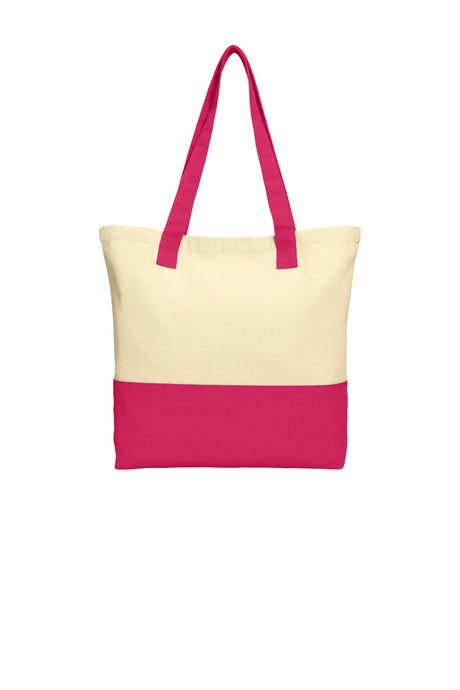 Port Authority    Colorblock Cotton Tote