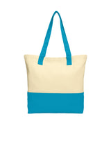 Port Authority    Colorblock Cotton Tote