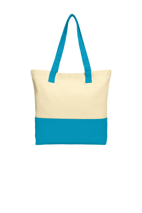 Port Authority    Colorblock Cotton Tote
