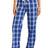 District Women's   Flannel Plaid Pant