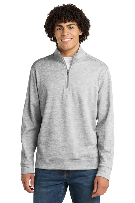 Sport-Tek Men's   PosiCharge   Electric Heather Fleece 1/4-Zip Pullover
