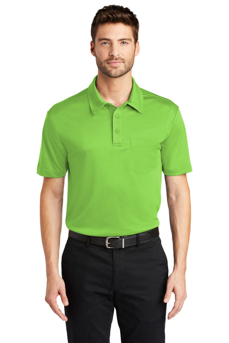 Port Authority Men's   Silk Touch Performance Pocket Polo