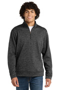 Sport-Tek Men's   PosiCharge   Electric Heather Fleece 1/4-Zip Pullover