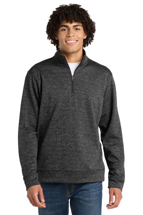 Sport-Tek Men's   PosiCharge   Electric Heather Fleece 1/4-Zip Pullover