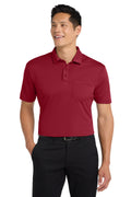 Port Authority Men's   Silk Touch Performance Pocket Polo