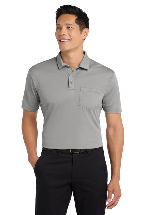 Port Authority Men's   Silk Touch Performance Pocket Polo