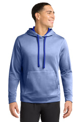 Sport-Tek Men's    PosiCharge    Sport-Wick    Heather Fleece Hooded Pullover