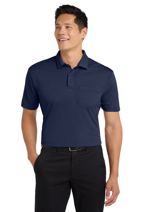 Port Authority Men's   Silk Touch Performance Pocket Polo