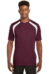 Sport-Tek Men's   Dry Zone   Colorblock Crew