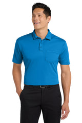 Port Authority Men's   Silk Touch Performance Pocket Polo