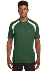 Sport-Tek Men's   Dry Zone   Colorblock Crew